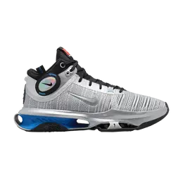Nike: Серебристые кроссовки  Air Zoom