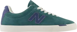 New Balance: Синие кроссовки 