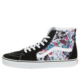 Vans: Чёрные кроссовки  Sk8-Hi