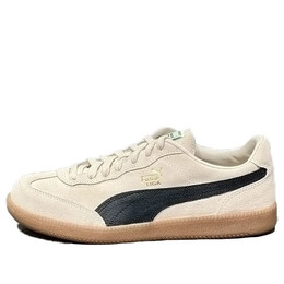 PUMA: Бежевые кроссовки  Suede