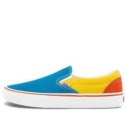 Vans: Синие кроссовки  Slip On Pro