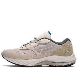 Mizuno: Серебристые кроссовки 