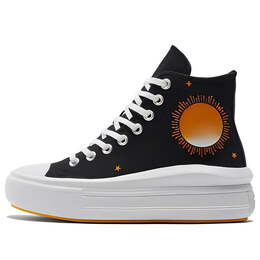 Converse: Чёрные кроссовки  Chuck Taylor All Star Move