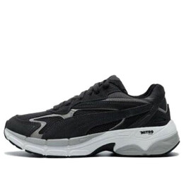 PUMA: Чёрные кроссовки 