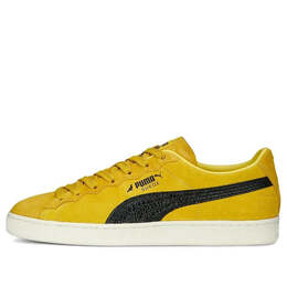 PUMA: Жёлтые кроссовки  Suede
