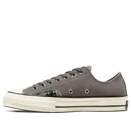 Converse: Серые кроссовки  Chuck 70
