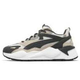 PUMA: Бежевые кроссовки  RS-X