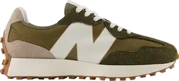 New Balance: Тёмные кроссовки  327
