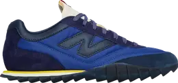 New Balance: Голубые кроссовки 