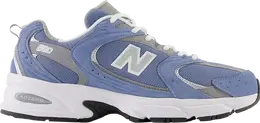New Balance: Голубые кроссовки  530