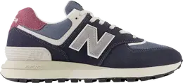 New Balance: Синие кроссовки  574