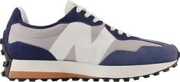 New Balance: Синие кроссовки  327