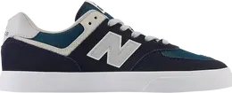 New Balance: Синие кроссовки  574