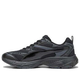 PUMA: Чёрные кроссовки 