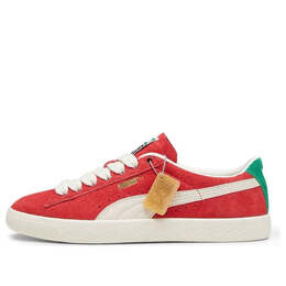 PUMA: Красные кроссовки  Suede