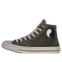 Converse: Серые кроссовки  Chuck 70
