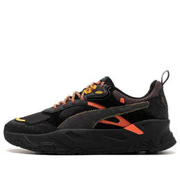 PUMA: Чёрные кроссовки 