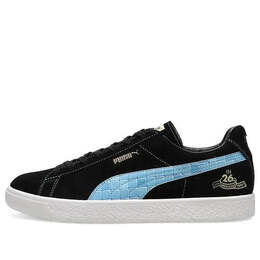 PUMA: Чёрные кроссовки  Suede