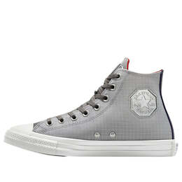 Converse: Серые кроссовки  Chuck Taylor All Star