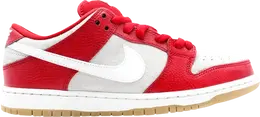Nike: Красные кроссовки  Dunk Low Pro SB