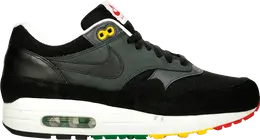 Nike: Чёрные кроссовки  Air Max 1