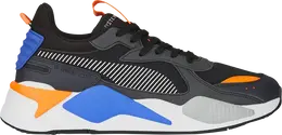 PUMA: Чёрные кроссовки  RS-X