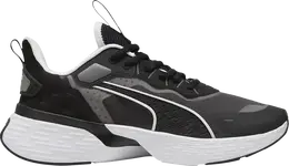 PUMA: Чёрные кроссовки 
