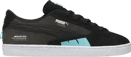 PUMA: Чёрные кроссовки  Suede