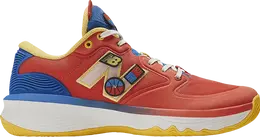 New Balance: Красные кроссовки 