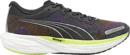 PUMA: Чёрные кроссовки  Deviate Nitro