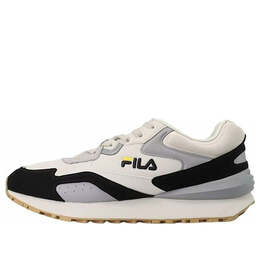 Fila: Серебристые кроссовки 