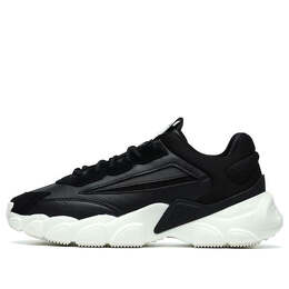 Fila: Чёрные кроссовки 