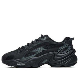 Fila: Чёрные кроссовки 