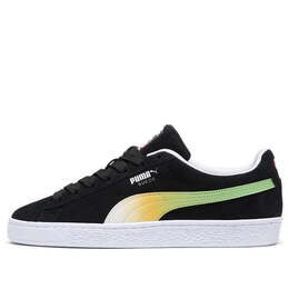 PUMA: Чёрные кроссовки  Suede