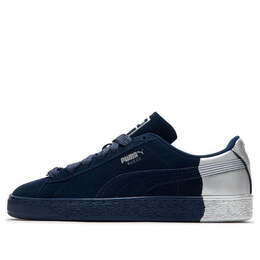 PUMA: Синие кроссовки  Suede