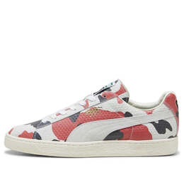 PUMA: Белые кроссовки  Suede