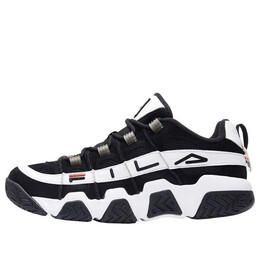 Fila: Чёрные кроссовки 