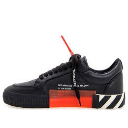 Off-White: Чёрные кроссовки  Vulcanized