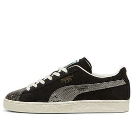 PUMA: Чёрные кроссовки  Suede