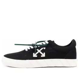 Off-White: Чёрные кроссовки  Vulcanized