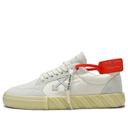 Off-White: Белые кроссовки 