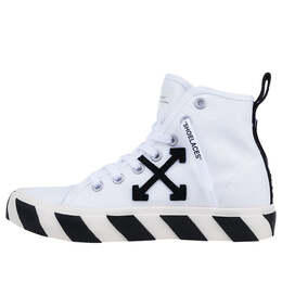 Off-White: Чёрные кроссовки  Vulcanized