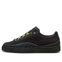 PUMA: Тёмные кроссовки  Suede