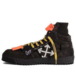 Off-White: Чёрные кроссовки  Off Court