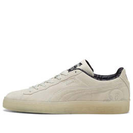PUMA: Белые кроссовки  Suede