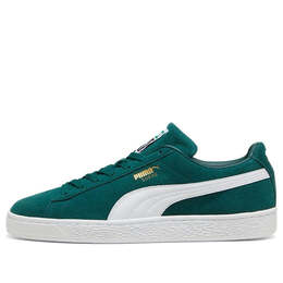 PUMA: Тёмные кроссовки  Suede Classic