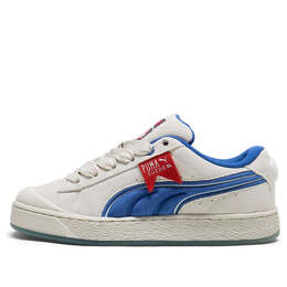 PUMA: Белые кроссовки  Suede