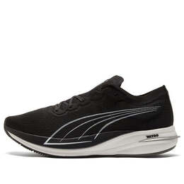 PUMA: Чёрные кроссовки  Deviate Nitro
