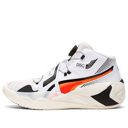 PUMA: Белые кроссовки  Disc Rebirth