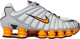 Nike: Белые кроссовки  Shox TL